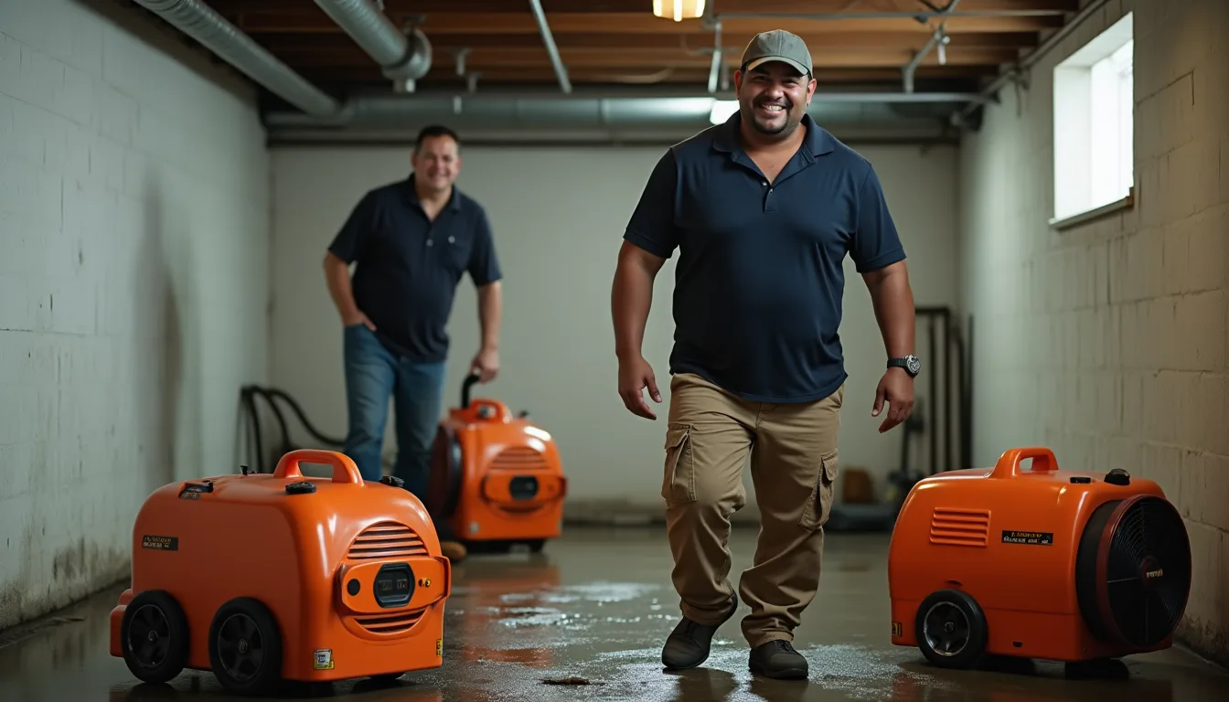 Commercial Water damage restoration